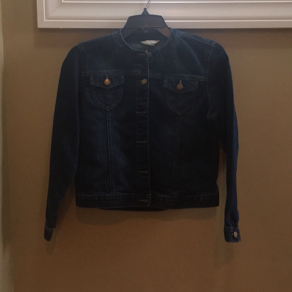 Kids dark blue jeans jacket!